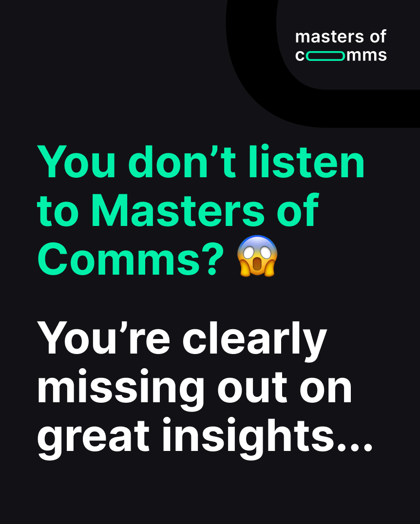 Masters of Comms tweet media