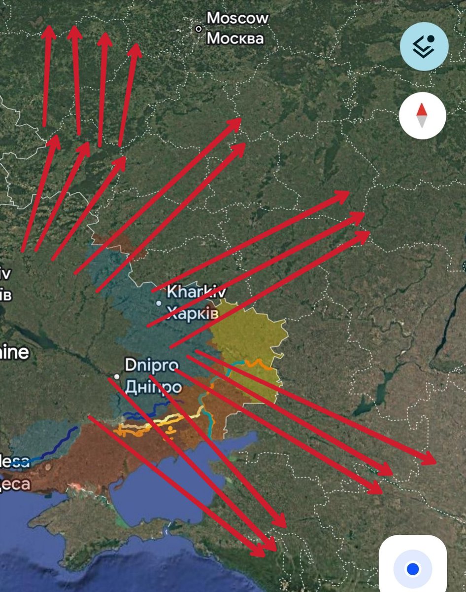 🚨🚨🇺🇦✈️ BREAKING - At this moment, Ukrainian drones are conducting massive attacks across several regions in Russia — including Bryansk, Voronezh, Smolensk, Tula, Kaluga, Tver, Oryol, Rostov, and Krasnodar. Powerful explosions have been reported in some cities, and Russian air