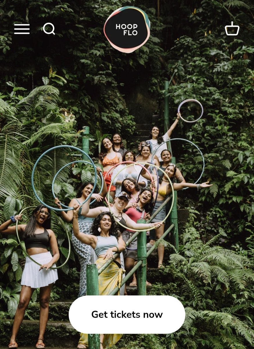 I strongly recommend this experience near Mangalore on Sept 27-29 curated by <a href="/EshnaKutty/">Eshna Kutty</a> 👇 
hoopflo.com

An intergenerational hula hoop gathering tucked deep in nature, packed with hoop sessions and flow at a stunning organic cacao farm- Varanashi Farms.