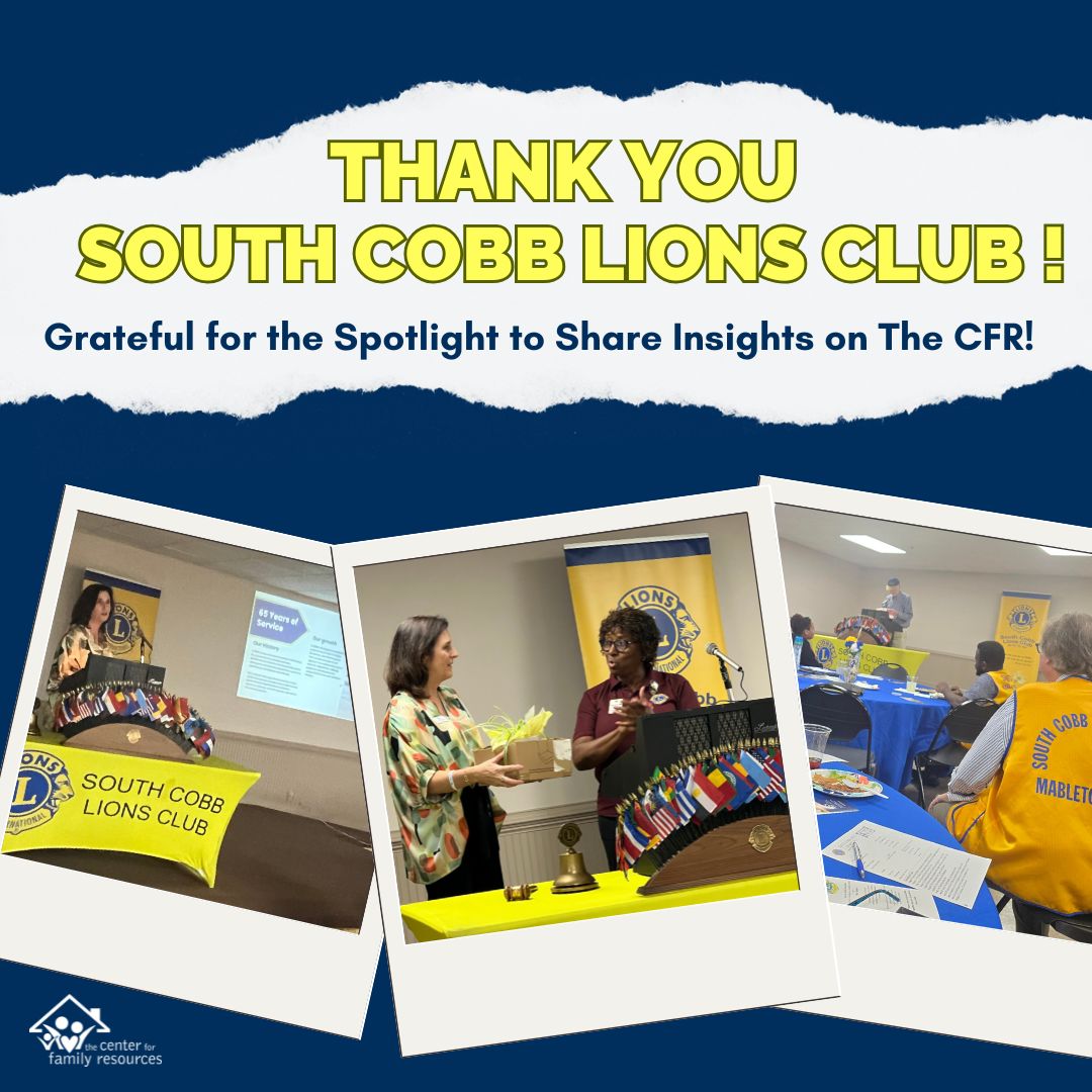 The CFR (@cfrpr) on Twitter photo 🌟 We were thrilled to join the South Cobb Lions Club as guest speakers and share the mission and impact of The Center for Family Resources (TheCFR.org)! <a href="/SouthCobbLions/">Barry Krebs</a>
#thecfr #CobbCounty #CommunitySupport #ThanksForGiving #VolunteerWithUs #southcobblionsclub 🌟 We were thrilled to join the South Cobb Lions Club as guest speakers and share the mission and impact of The Center for Family Resources (TheCFR.org)! <a href="/SouthCobbLions/">Barry Krebs</a>
#thecfr #CobbCounty #CommunitySupport #ThanksForGiving #VolunteerWithUs #southcobblionsclub