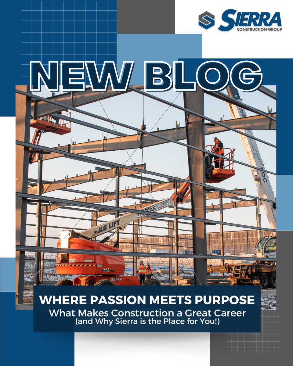 We’re kicking off August by celebrating what makes this industry so rewarding! 🏗💼
Our latest blog post explores why construction is more than just a job, it’s a purpose-driven career built on passion, impact, and endless opportunities. 
Read: buff.ly/jkLYoFV...