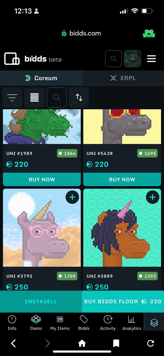 The floor is paper thin and rising daily 

Only 2% listed 

23 sales in 24 hours

Limited supply 

Treasury full of $coreum

Few understand what’s about to happen <a href="/UNIXPUNKS/">UNIS</a> <a href="/BiddsonCore/">Bidds onCoreum</a> 

🌊🌊🌊