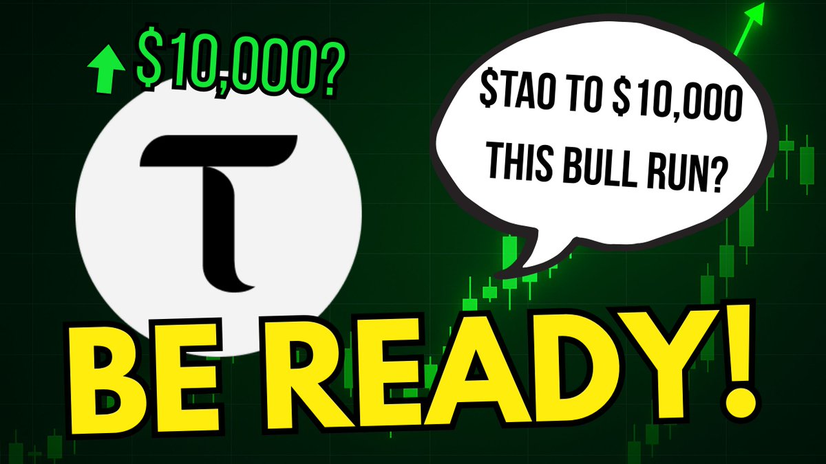 TAO TO $10,000? Bittensor $TAO Price Prediction This #Crypto Bull Run!  Watch now👇 https://t.co/tYRFN4Edfc