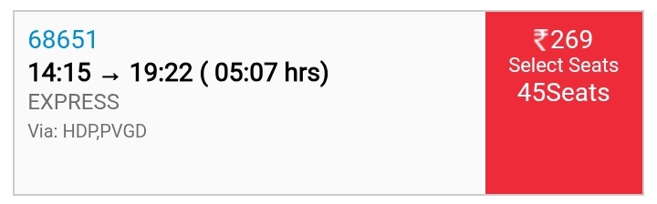 MaheshDega6's tweet image. Worst experience with @apsrtc

Bus from Kalyandurgam was scheduled at 14:15PM &amp;amp; was supposed to reach Bangalore by 19:22PM,but I reached at 21:30PM over 2 hours late!
If you can&apos;t maintain time,at least don&apos;t mislead passengers in your app.
People deserve better 
#FixYourService