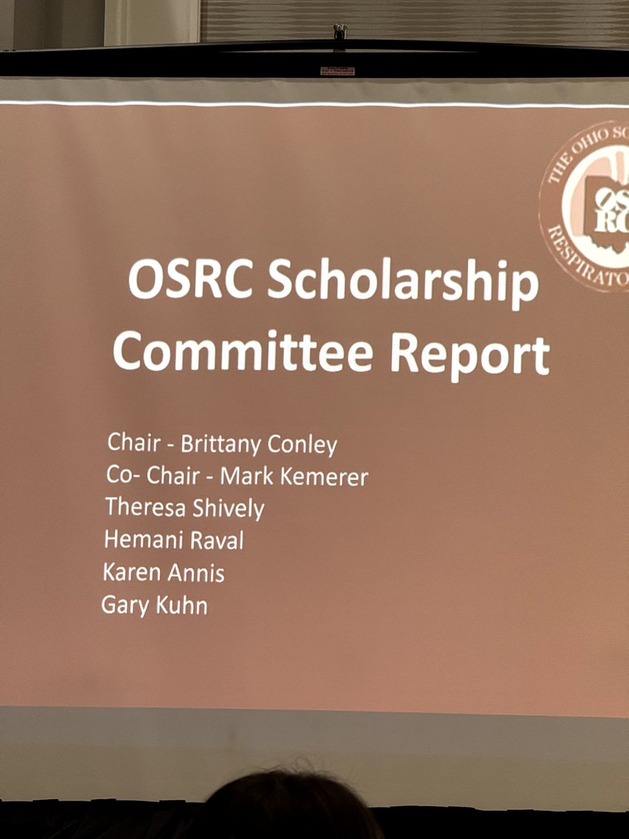 Proud to be accepted and to serve on a committee for the Ohio State respiratory Care Board.