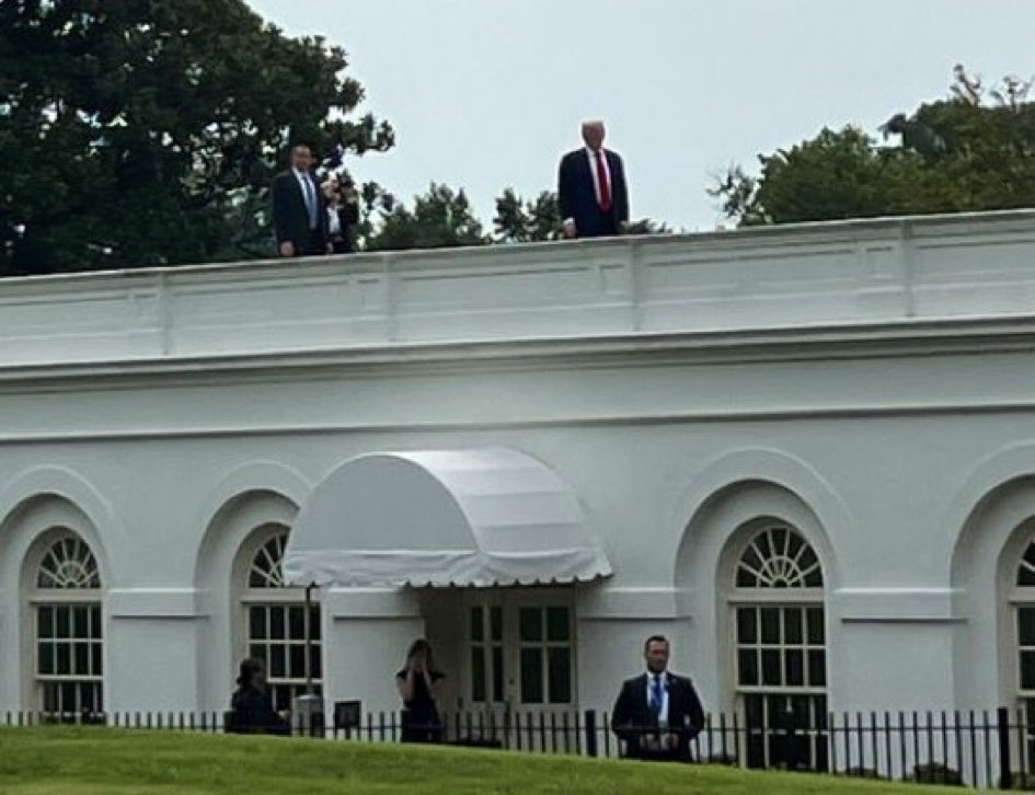 Somebody should tell him that President Obama walked on the ledge.