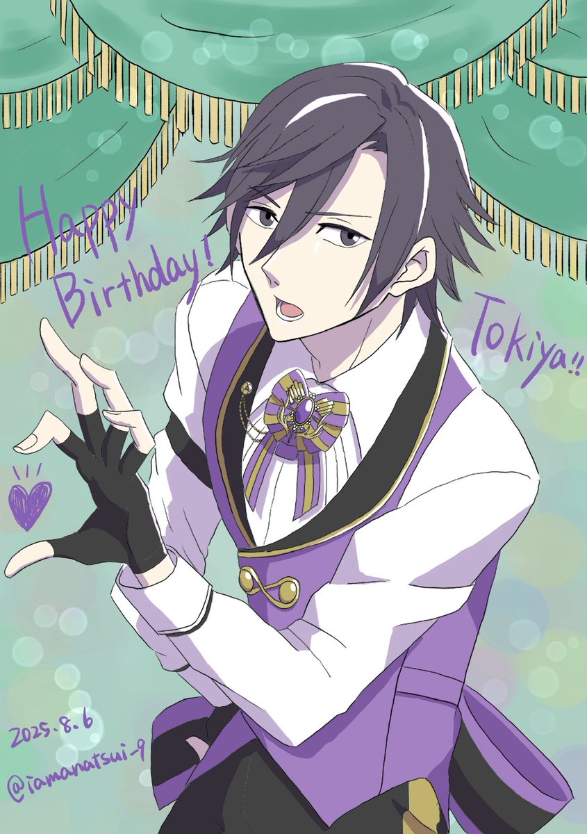 トキヤくんお誕生日おめでとう💎🎤💎
 #utapri_tokiya_BD2025