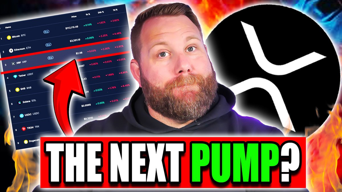 XRP: WHEN IS THE NEXT PUMP? THIS IS THE TIME FRAME WE ARE LOOKING AT....

Watch: youtube.com/live/n6CITNGOL…