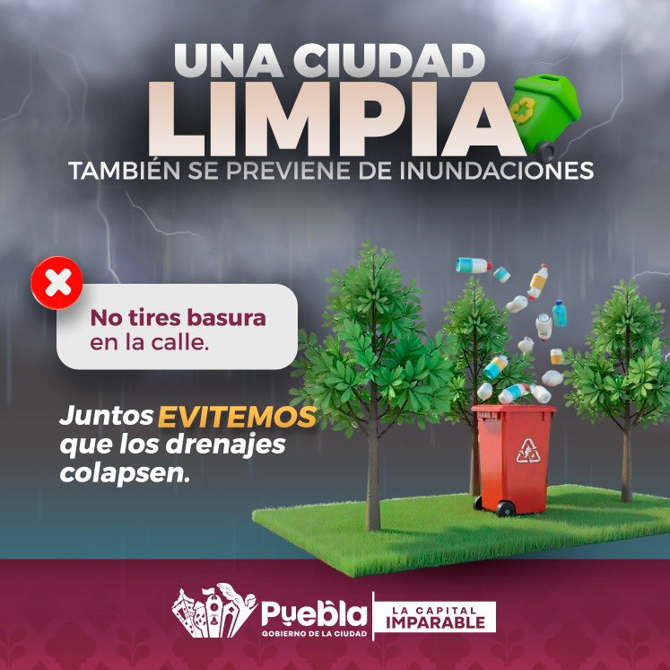 🧹✨ Mantener limpia nuestra ciudad es un trabajo de todas y todos.
Desde el Gobierno de la Ciudad, reforzamos las jornadas de limpieza, recolección de basura y mantenimiento urbano.