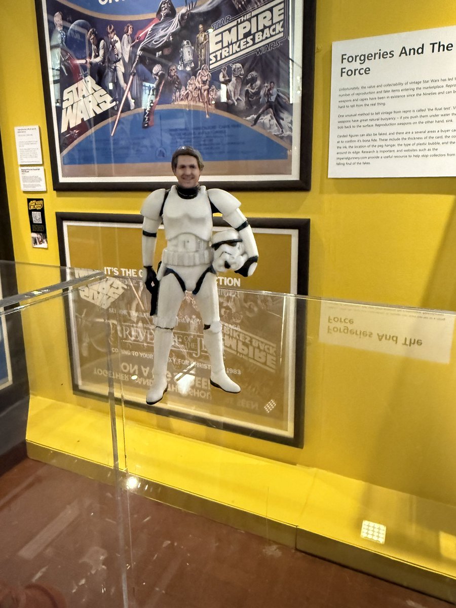 David Whiteley (@davidwhiteleytv) on Twitter photo Any excuse. I somehow managed to shoehorn a #StarWars report into tonight’s <a href="/itvanglia/">ITV News Anglia</a>
I’m sure <a href="/beckyjagotv/">Becky Jago</a> will love it! The
#MayTheToysBeWithYou exhibition has come out of hyperspace and landed <a href="/Lynn_Museum/">Lynn Museum</a>
I went incognito & there was one figure who looked slightly familiar! Any excuse. I somehow managed to shoehorn a #StarWars report into tonight’s <a href="/itvanglia/">ITV News Anglia</a>
I’m sure <a href="/beckyjagotv/">Becky Jago</a> will love it! The
#MayTheToysBeWithYou exhibition has come out of hyperspace and landed <a href="/Lynn_Museum/">Lynn Museum</a>
I went incognito & there was one figure who looked slightly familiar!