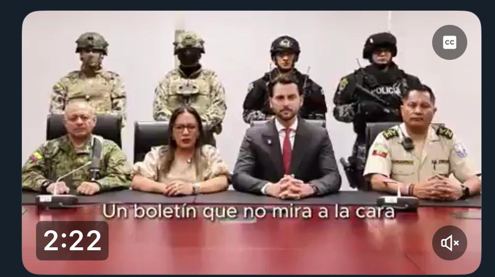 Esta foto representa mejor que cualquier escrito lo que se viene