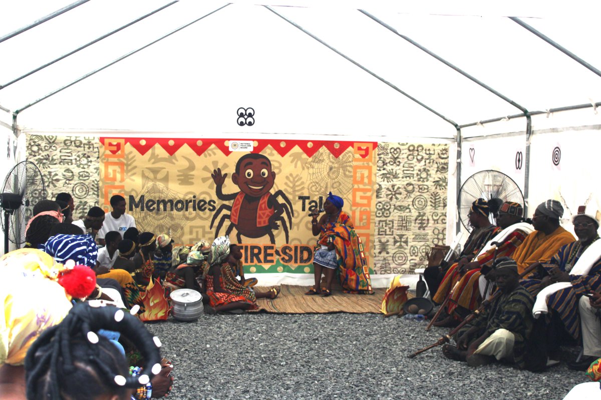 The National Folklore Board has launched the storytelling series “By The Fire Side” to promote story telling nationwide. The storytelling will be held at the end of every month in various communities. Enrich your knowledge in Ghanaian folklore by patronizing the programme.