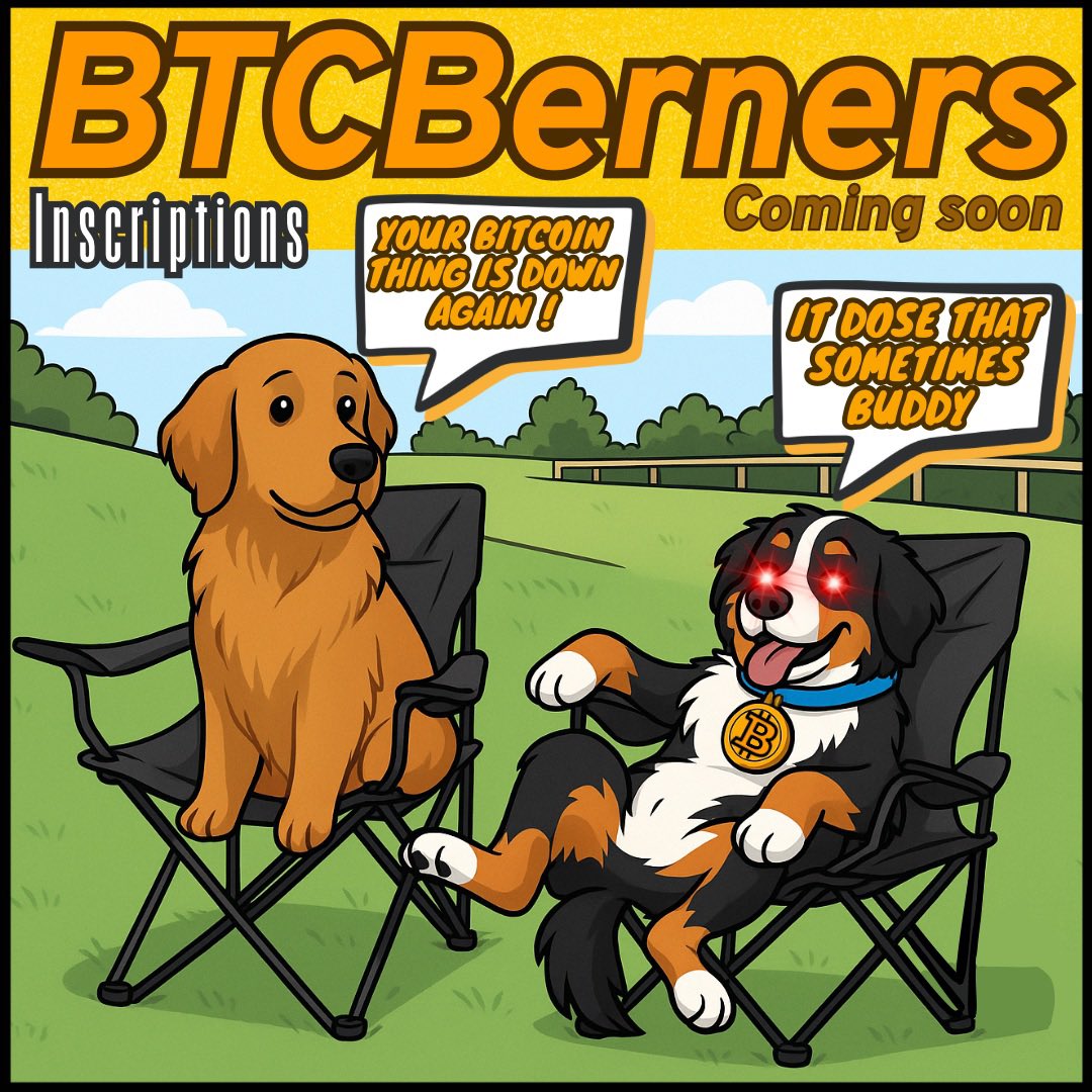 BTCBerners's tweet image. The BTCBerner Ordinal Inscriptions are coming soon❕If you believe in Bitcoin then stay up to date with our BTC project 🧡 #btcinscriptions #btc #NFTcommunity #NFTcollection #NFTs #inscriptions #Ordinals