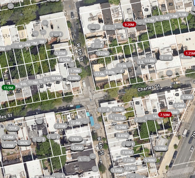 MarschikTamas's tweet photo. @cityaestheticss @MAGApelican If AI is correct this W 4th street and Charles street, looking at the prices it does seem to be a dream place for multi-millionaires https://t.co/m1A8foCxrc
