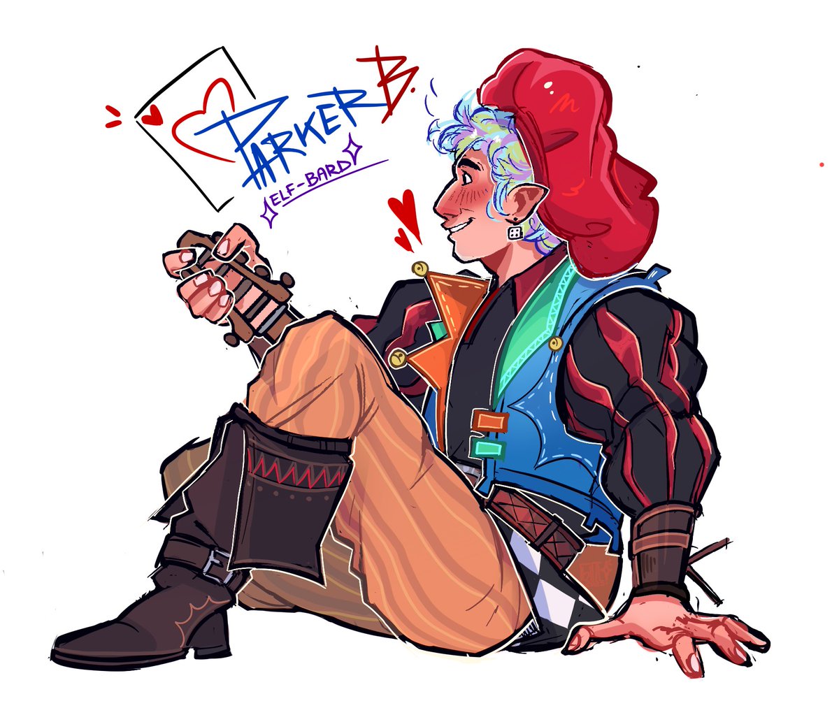 I couldn’t stop thinking about Parker in a DnD setting 

#ParkerBradley #dateeverything #dateverythinggame