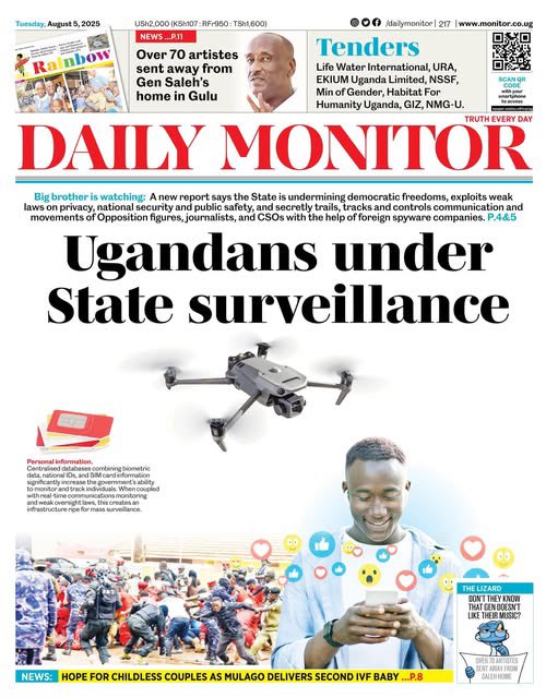 dickson_siko's tweet image. For @DailyMonitor to use a picture of a basic consumer drone to depict surveillance is saddening🥹. Consumer drones are primarily for photography &amp;amp; videography not surveillance. #DronesForGood