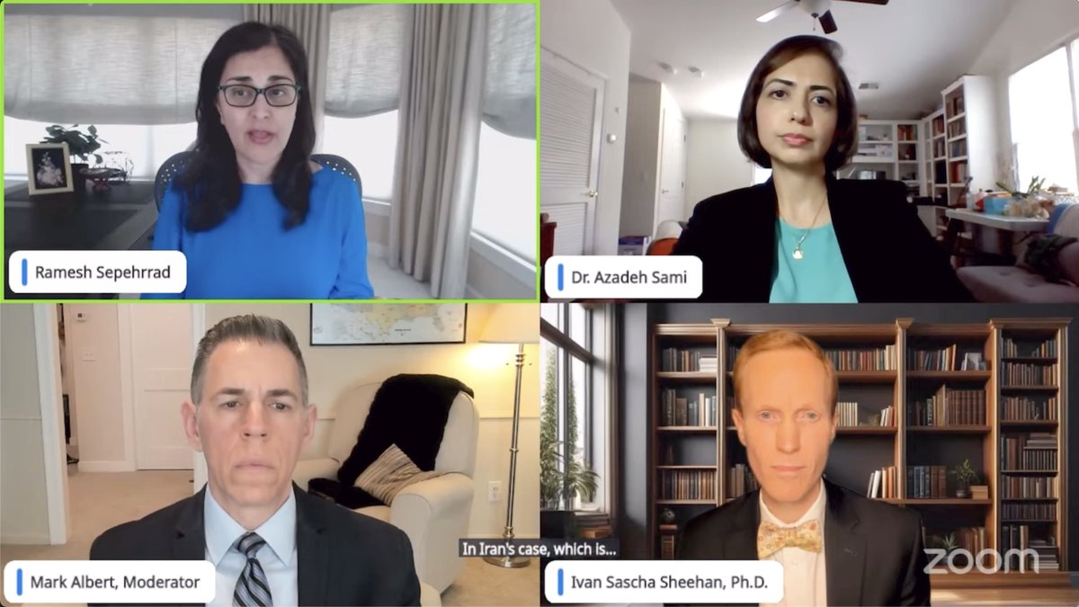 OIAC: Organization of Iranian American Communities (@orgiac) on Twitter photo Webinar Clip 4: "Dr Ramesh Sepehrrad Explains What Has and Hasn't Worked in Iran" <a href="/marcorubio/">Marco Rubio</a> <a href="/RepBrianMast/">Rep. Brian Mast</a>
WATCH: youtu.be/Am4USXS7Vt0?si… Webinar Clip 4: "Dr Ramesh Sepehrrad Explains What Has and Hasn't Worked in Iran" <a href="/marcorubio/">Marco Rubio</a> <a href="/RepBrianMast/">Rep. Brian Mast</a>
WATCH: youtu.be/Am4USXS7Vt0?si…
