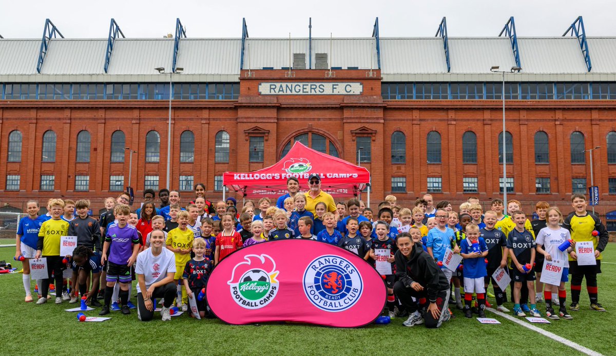 Rangers Soccer Academy (@rfc_socceracad) on Twitter photo 💙 Participants at the Ibrox Community Complex Kellogg's Summer Holiday course got a special visit from <a href="/RangersWFC/">Rangers Women</a>, Olivia McLoughlin and Laura Rafferty, as well as Club Legend John Brown! 💙 Participants at the Ibrox Community Complex Kellogg's Summer Holiday course got a special visit from <a href="/RangersWFC/">Rangers Women</a>, Olivia McLoughlin and Laura Rafferty, as well as Club Legend John Brown!