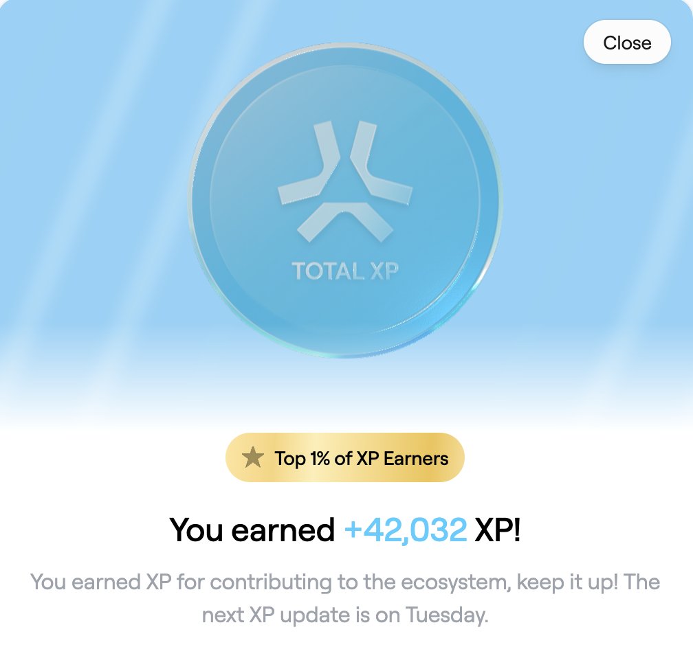 My best week ever on <a href="/AbstractChain/">Abstract</a>!!!