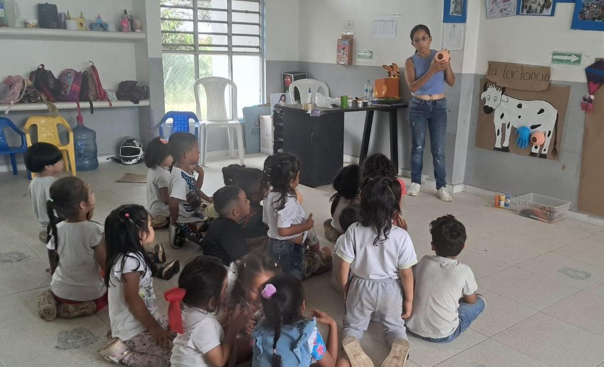 #BienestarCasanare | En el Centro de Desarrollo Infantil Heliconias de #Yopal celebramos la Semana Mundial de la Lactancia con la participación de 100 niñas y niños, promoviendo el amor, la nutrición y el vínculo desde la primera infancia.  Aquí #CreceLaGeneraciónParaLaPaz