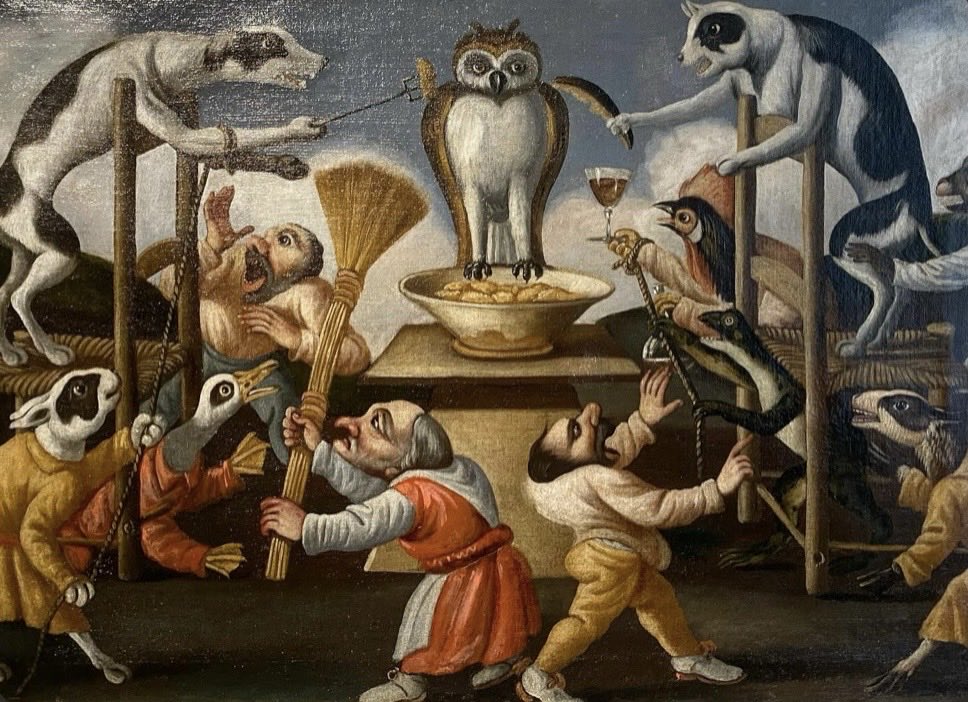 L_E_Ba's tweet photo. Chouette!
#art #painting #maitredelafertilitedeloeuf #xviicentury #museefesch #ajaccio #corse #corsica #etc https://t.co/ifk5gYSINl