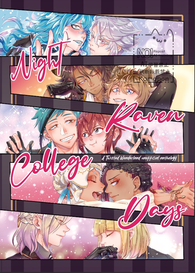 TADAH!

Yes, I'm printing my first Twisted Wonderland book and it'll be a 64 pages long anthology including all the comics I've made and a bunch of sketches.

I'll be opening preorders soon, so stay tuned!

#twst #twistedwonderland #ツイステ #ツイステファンアート