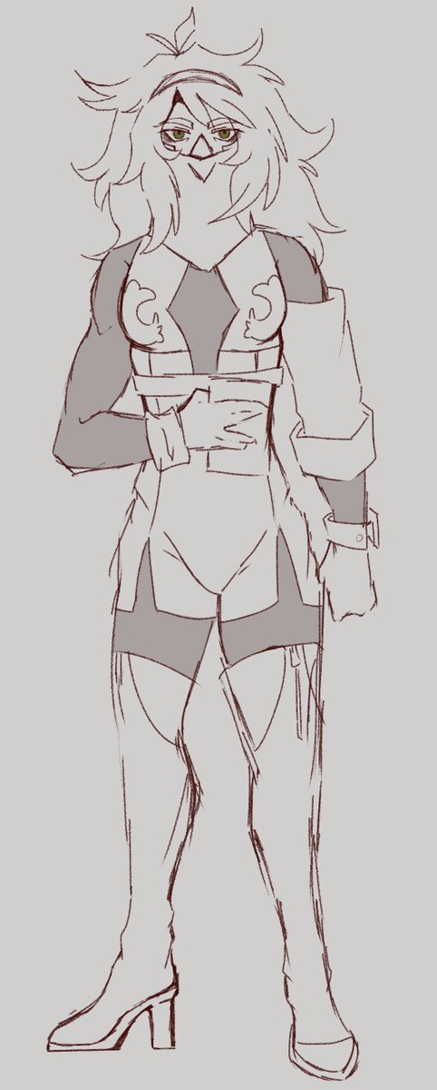 coldiersoldier's tweet photo. and doodles of the same brand of ocs I never posted https://t.co/mNLuo6idPi