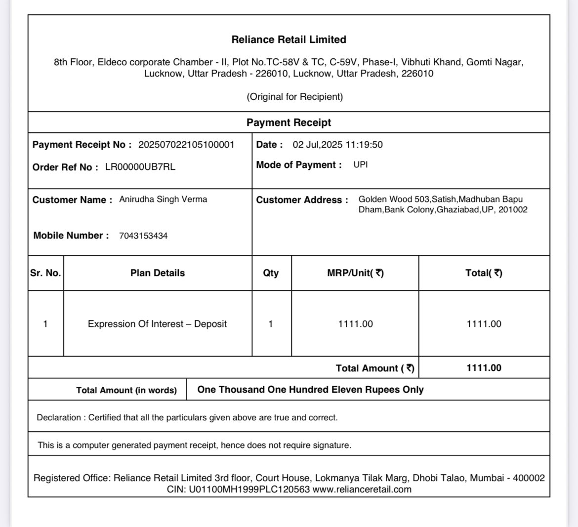 Vermajiknp's tweet photo. @reliancejio my order were canceled but till daye I haven’t received the refund. Your call centre is also not supporting email reply is also computer generated. What to do? https://t.co/v9hAaY7dy8