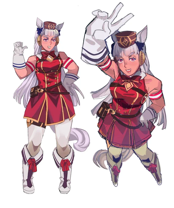 gold ship doodles #umamusume