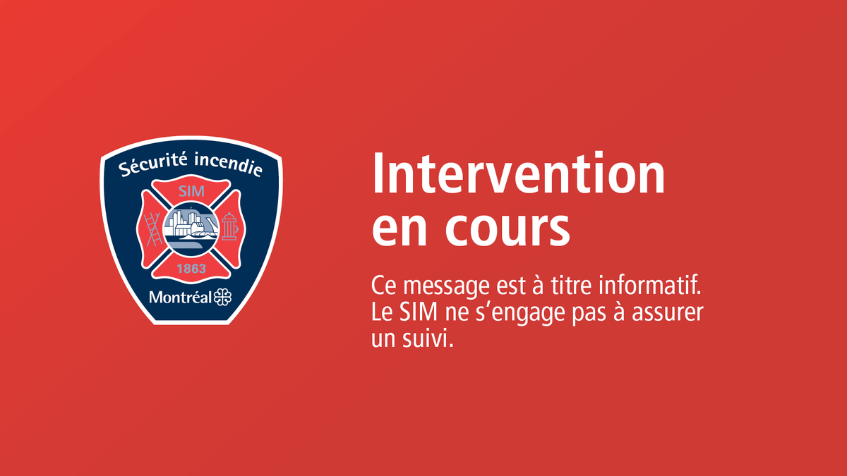 Feu de bâtiment - Intersection boul. Neptune / Ave. Cardinal - Deuxième alarme - Coupure de courant possible. Merci d'éviter le secteur.