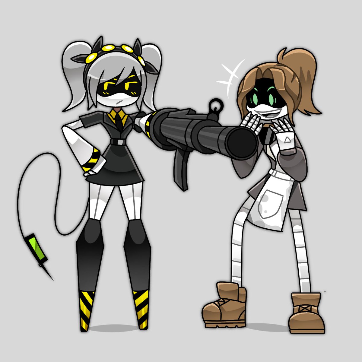 Scout (@sniperwaffle115) on Twitter photo What? Did you NOT expect Vera to be into cool tech she didn't know existed?
Art by <a href="/artsofkaye/">Kaye 🎨 (Comms Full)</a>!
#murderdrones #murderdronesocs What? Did you NOT expect Vera to be into cool tech she didn't know existed?
Art by <a href="/artsofkaye/">Kaye 🎨 (Comms Full)</a>!
#murderdrones #murderdronesocs