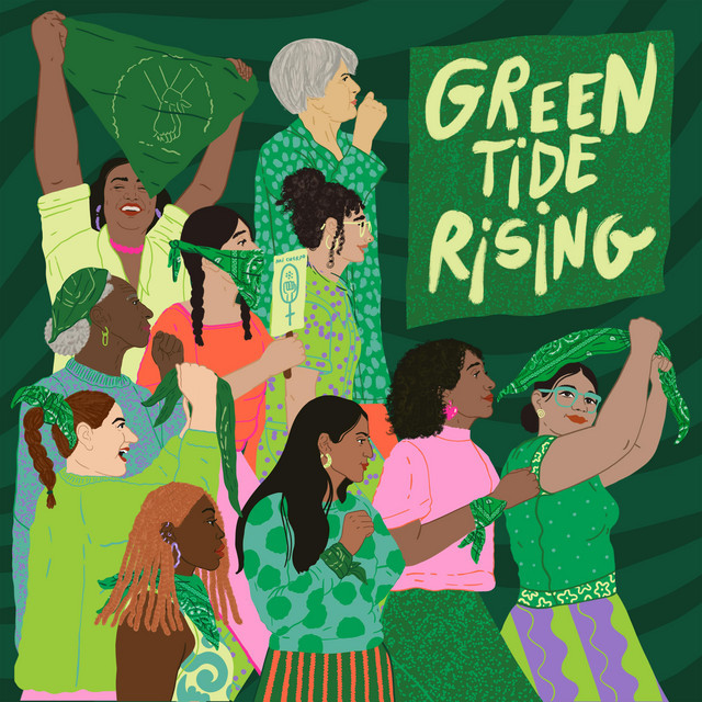 Born in Buenos Aires, the Green Wave is a powerful feminist movement reshaping abortion access across Latin America. <a href="/greentiderising/">Greentiderising</a> is a bilingual audio &amp; video series that takes you inside the iconic Green Wave &amp; offers lessons for advocates in the US💚 greentiderising.com