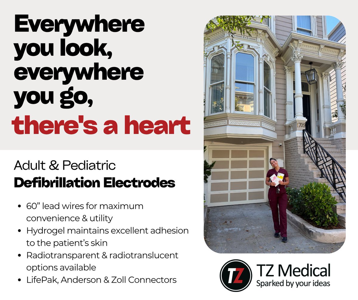 medical_tz's tweet image. We have multifunction Defib Electrodes in stock &amp;amp; ready to ship. Our electrodes are designed for defibrillation, synchronized cardioversion, external pacing, &amp;amp; ECG monitoring. Order today! hubs.ly/Q03BfGkH0 
#DefibElectrodes #Defibrillation #Cardioversion #CardioTwitter