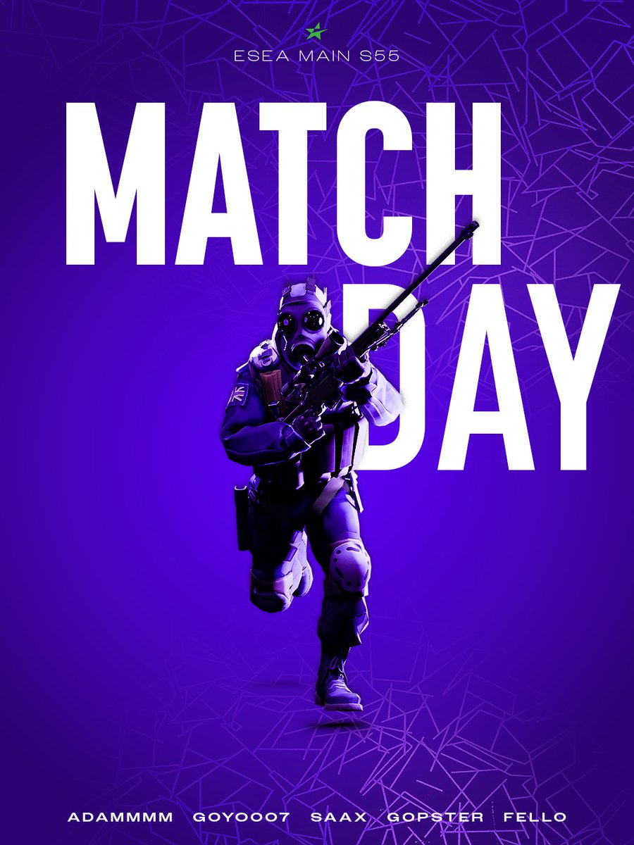 Venez suivre les premiers pas de notre line up CS2 en #ESEA MAIN sous nos couleurs👊

VS GGDROP

🕐 20h00
➡️ twitch.tv/souledge_bgc

#CLAWIN