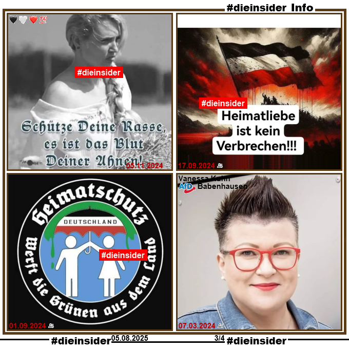 Die_Insider's tweet image. Vanessa Kuhn von der #AfD #Babenhausen in #Hessen: "Für Deutschland alles!!!", am liebsten in Schwarz-Weiß-Rot!?

#LautGegenNazis #NiemalsAfD #AfDVerbot
#GemeinsamGegenHass #DieInsider