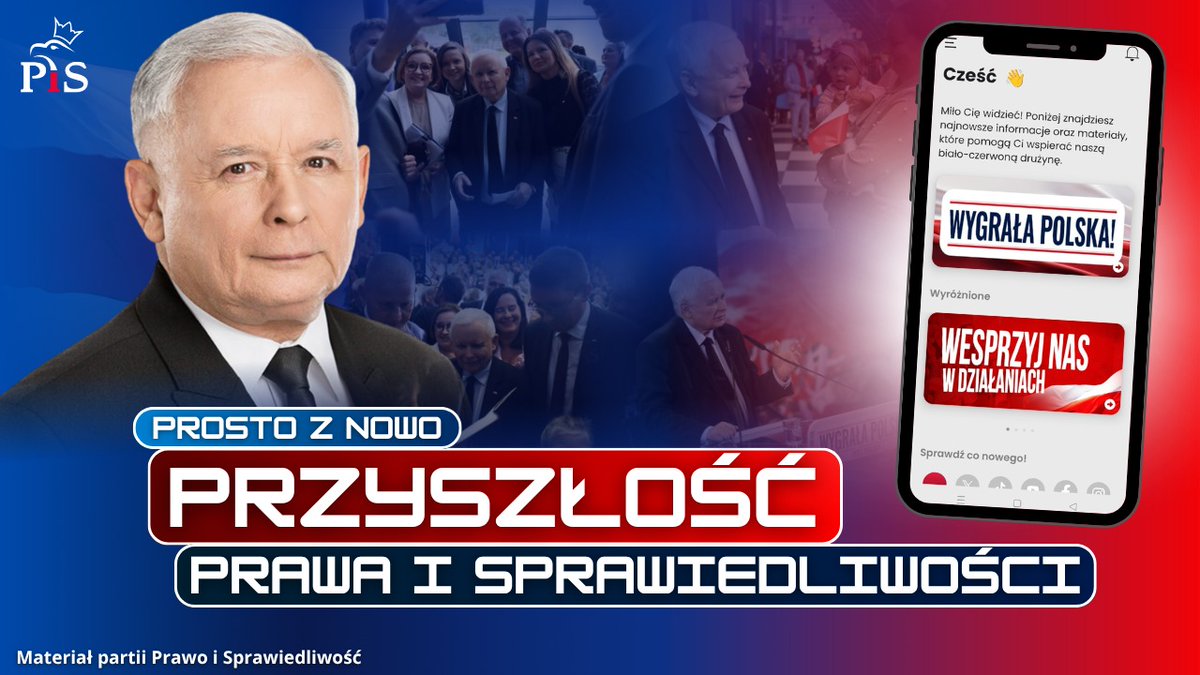 Prawo i Sprawiedliwość (@pisorgpl) on Twitter photo 🇵🇱 Musimy nawiązać naprawdę trwały dialog z młodym pokoleniem. Chcemy po prostu pokazać Polsce nowe możliwości, alternatywy - Prezes PiS <a href="/OficjalnyJK/">Jarosław Kaczyński</a> w najnowszym komentarzu "Prosto z Nowo". Posłuchajcie!
🔗 Link w komentarzu 👇 🇵🇱 Musimy nawiązać naprawdę trwały dialog z młodym pokoleniem. Chcemy po prostu pokazać Polsce nowe możliwości, alternatywy - Prezes PiS <a href="/OficjalnyJK/">Jarosław Kaczyński</a> w najnowszym komentarzu "Prosto z Nowo". Posłuchajcie!
🔗 Link w komentarzu 👇