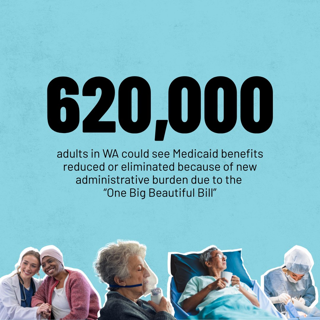 endpovertyinWA's tweet photo. With 25% of the Washington population using Apple Health, the "One Big Beautiful Bill" is going to have major impacts on our health system and the people using it. 

More information on how the federal budget will affect social programs in Washington here: https://t.co/ftvafpEZhf https://t.co/21GVSmMkJs