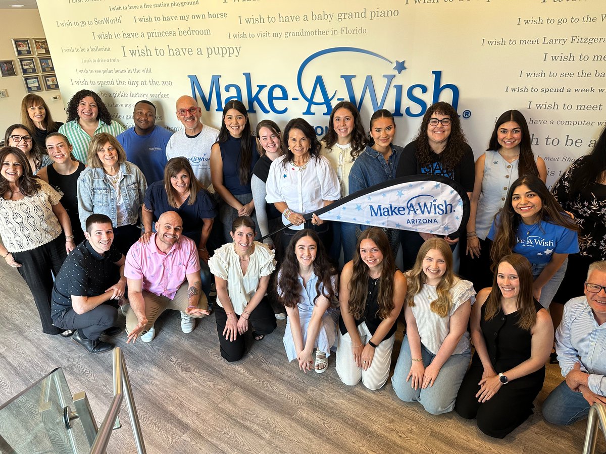 TODAY, Make-A-Wish Arizona’s President &amp; CEO, Fran Mallace, will climb Mount Fuji as part of Climb for a Cause, all to help grant more life-changing wishes for children right here in Arizona. 💙

Every day, Fran leads with compassion and heart. Now she’s taking that commitment