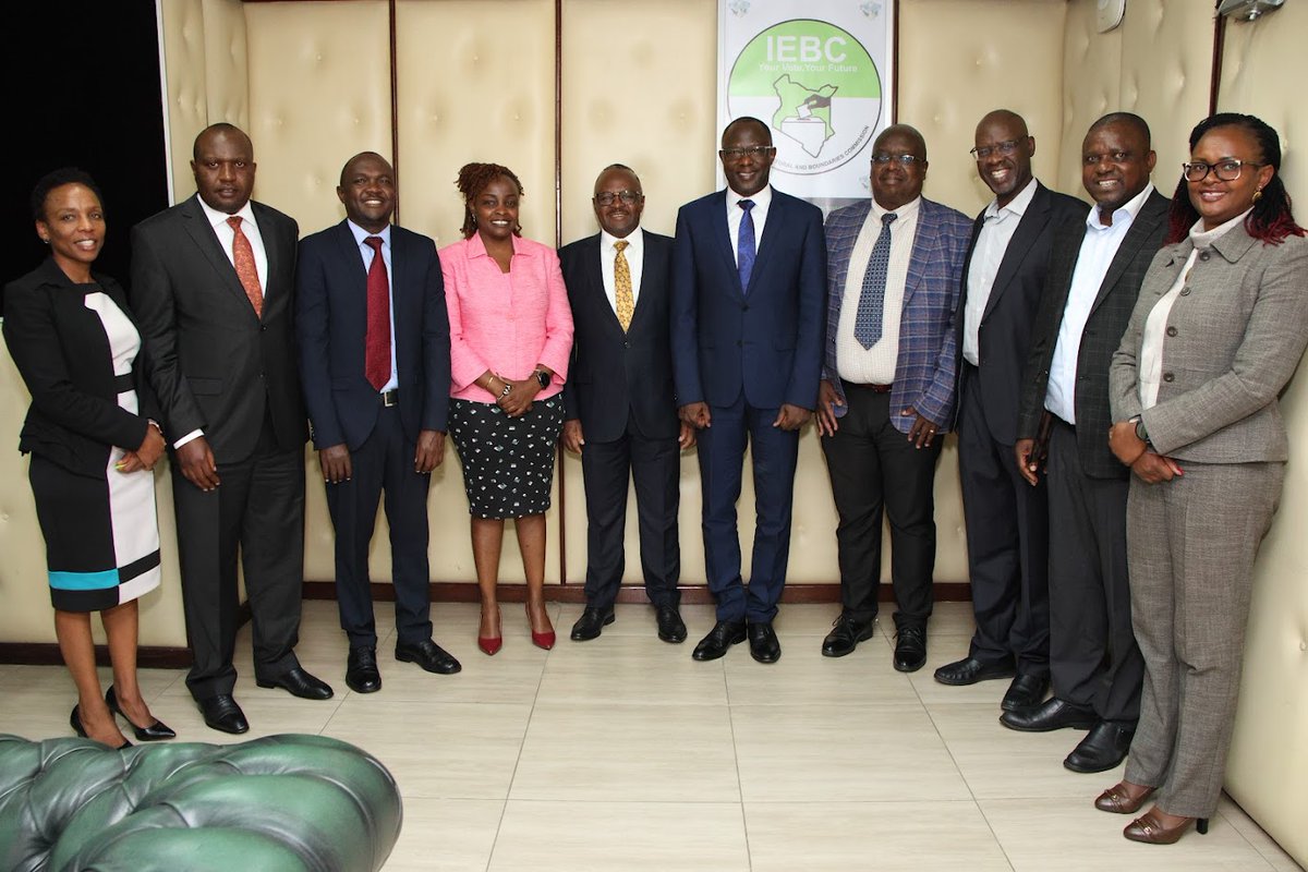 Erastus Ethekon, HSC (@eeethekon) on Twitter photo Today, with Commissioner Dr. Alutalala Mukwana, who Chairs the Voter Education, Partnerships, Communication and Stakeholder Engagement Committee, I hosted the <a href="/MediaCouncilK/">Media Council of Kenya</a> team led by Chair Maina Muiruri & CEO David Omwoyo.
Both institutions reaffirmed their commitment to Today, with Commissioner Dr. Alutalala Mukwana, who Chairs the Voter Education, Partnerships, Communication and Stakeholder Engagement Committee, I hosted the <a href="/MediaCouncilK/">Media Council of Kenya</a> team led by Chair Maina Muiruri & CEO David Omwoyo.
Both institutions reaffirmed their commitment to
