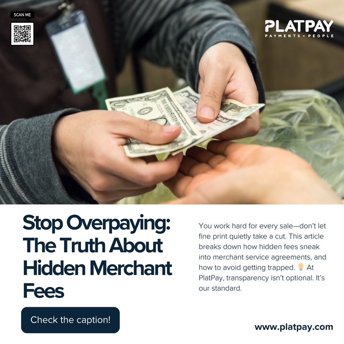 🚫 Stop Overpaying: The Truth About Hidden Merchant Fees

You work hard for every sale—don’t let fine print quietly take a cut. This article breaks down how hidden fees sneak into merchant service agreements, and how to avoid getting trapped. 💡 At PlatPay, transparency isn’t