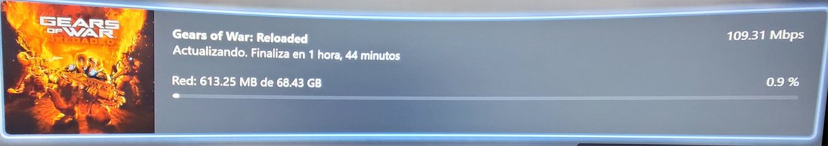 Ya se puede instalar Gears of war: Reloaded, todo esta listo para su salida el 26 de Agosto. 💀⚙️