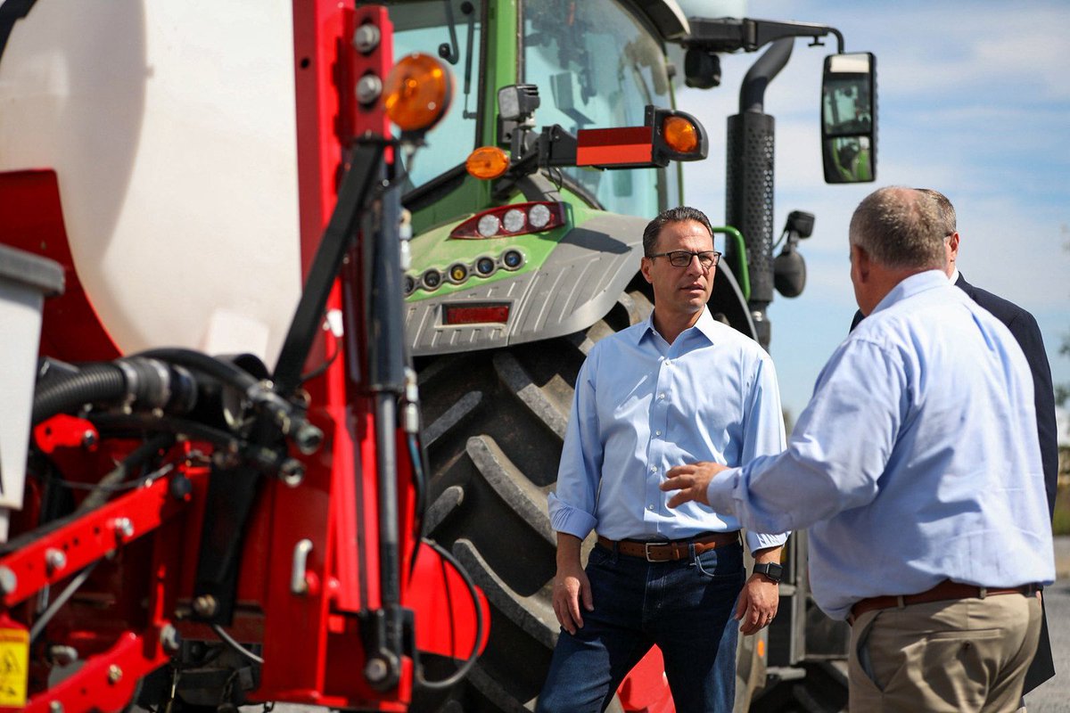Here in Pennsylvania, we give a damn about our farmers — and know investing in them means investing in our economic success.

So we came together and created the nation’s first Ag Innovation Fund — putting $10 million in our farmers and ag producers’ hands to help them buy new