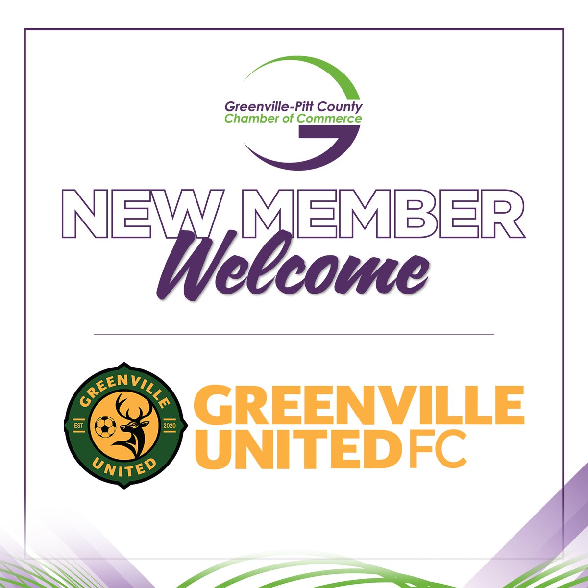 Greenville-Pitt County Chamber (@greenvillenccoc) on Twitter photo NEW MEMBER: <a href="/GreenvilleUtd/">Greenville United FC</a> is eastern NC's semi-professional team that competes in the #NPSL, one of the largest established men’s soccer leagues in the U.S. Visit greenvilleutd.com to learn more about the Green & Gold. #OneCity #OneTeam #AlwaysUnited ⚽️ NEW MEMBER: <a href="/GreenvilleUtd/">Greenville United FC</a> is eastern NC's semi-professional team that competes in the #NPSL, one of the largest established men’s soccer leagues in the U.S. Visit greenvilleutd.com to learn more about the Green & Gold. #OneCity #OneTeam #AlwaysUnited ⚽️