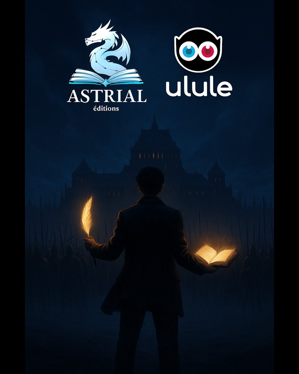 YumeEdition's tweet photo. 🌠 Une petite maison vise les étoiles… 🚀
Astrial Éditions, propulsée par la passion, veut faire briller l’Imaginaire francophone. ✨
📌 Abonnez-vous et embarquez dans l’aventure :
👉 https://t.co/NbrJOToRyK
Chaque clic éclaire notre constellation. 🌌
#Ulule #SFFF #LivresAddict https://t.co/dQzUY4LKwO
