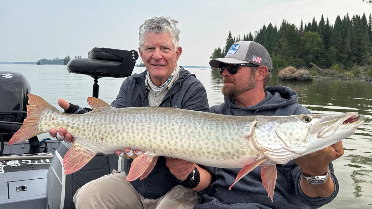 The musky in Canada are eating BigMakks for breakfast 😅