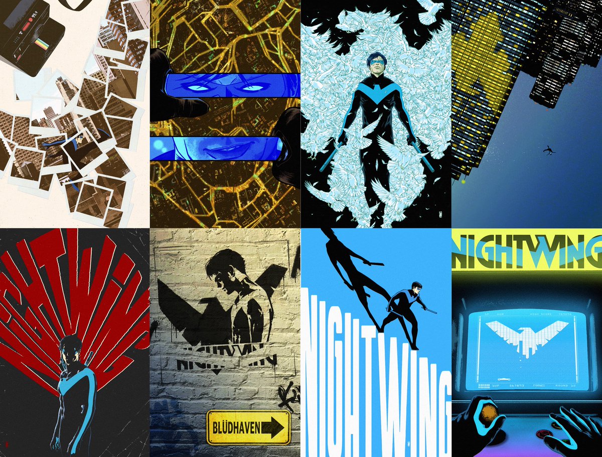Jorge Fornés (@jfornes74) on Twitter photo My entire run of Nightwing covers, it's been fun. My entire run of Nightwing covers, it's been fun.