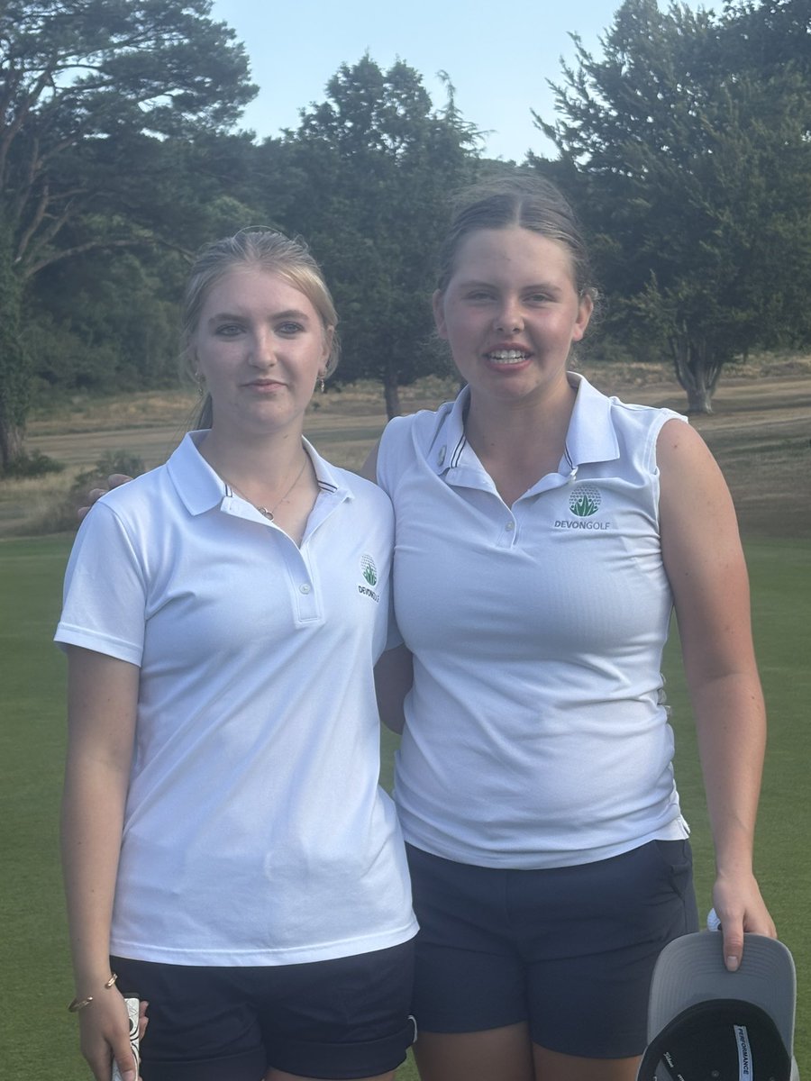 DevonGolf (@devongolf) on Twitter photo Congratulations Georgia Denega and Belle Tarr both <a href="/ChurstonGolf/">Churston Golf Club</a> on singles wins and Susie Carr (Teignmouth) & Emily Goddard <a href="/RNDGolfclub/">The Royal North Devon Golf Club</a> on their Foursomes win for a 3-2 win v Cornwall. That’s 3 wins, 1 loss and Somerset tomorrow. 🤞 Congratulations Georgia Denega and Belle Tarr both <a href="/ChurstonGolf/">Churston Golf Club</a> on singles wins and Susie Carr (Teignmouth) & Emily Goddard <a href="/RNDGolfclub/">The Royal North Devon Golf Club</a> on their Foursomes win for a 3-2 win v Cornwall. That’s 3 wins, 1 loss and Somerset tomorrow. 🤞