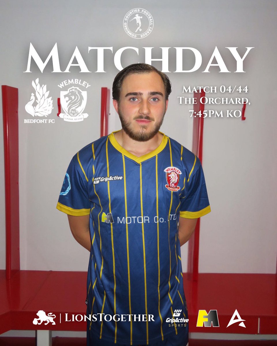 MATCHDAY 🦁

We visit Bedfont FC this evening. 

🦁 | #LionsTogether