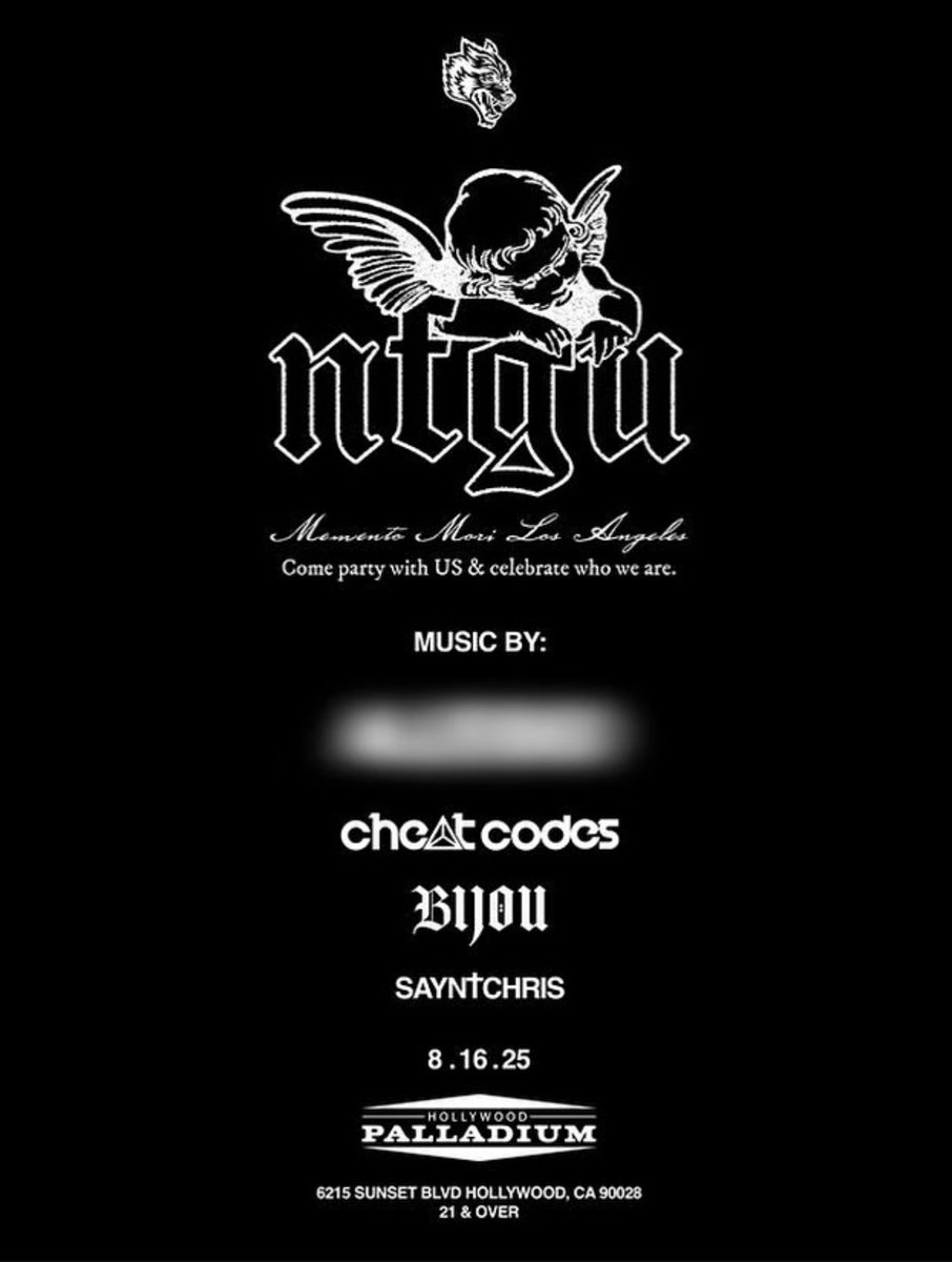 BIJOU X <a href="/DarcSport/">DARC SPORT</a> 

THE HOLLYWOOD PALLADIUM

SATURDAY 8/16 DONT SLEEP