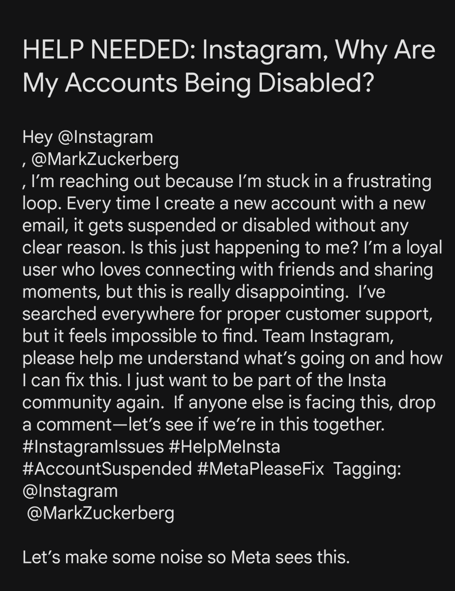 Moin_Hussain5's tweet image. #InstagramIssues #HelpMeInsta #AccountSuspended #MetaPleaseFix #ZuckerbergHelp @moin_hussain_5
 @Pvtt_shamzz
